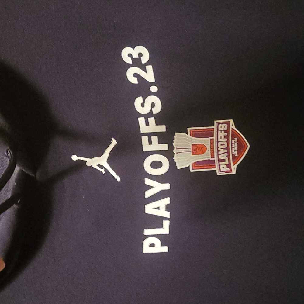 Jordan Play off 23 San Diego California large Unisex black pullover Hoodie - Picture 5 of 12